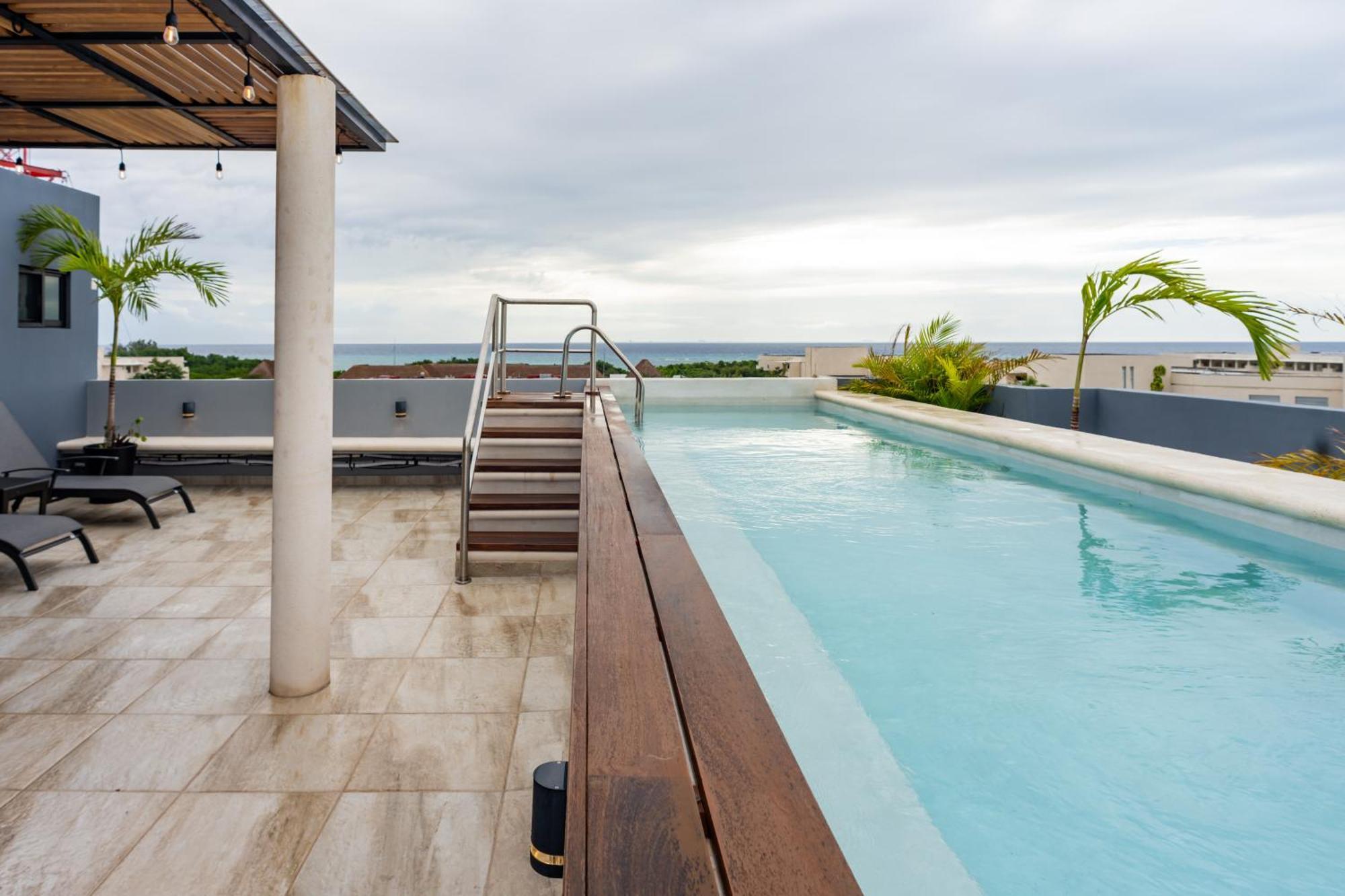 Casa Bonita Playa Del Carmen Apartment Bagian luar foto